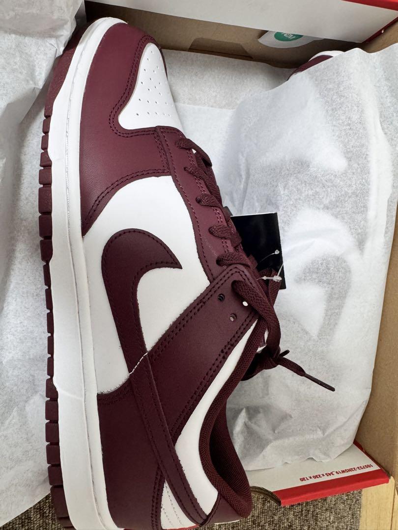 Nike Dunk Low バーガンディ/ホワイト 新品JP32