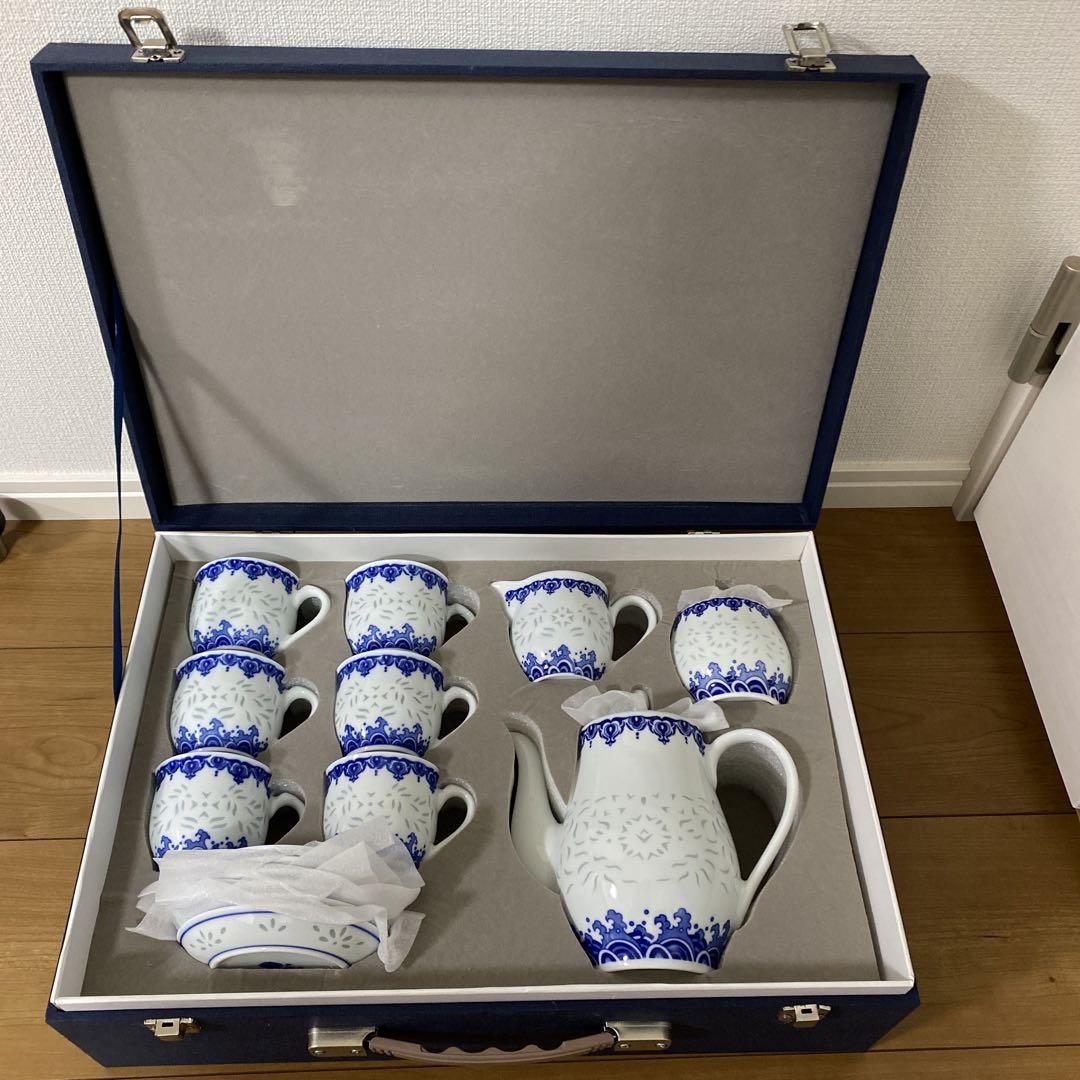 ★景徳鎮　ティーセット一式★