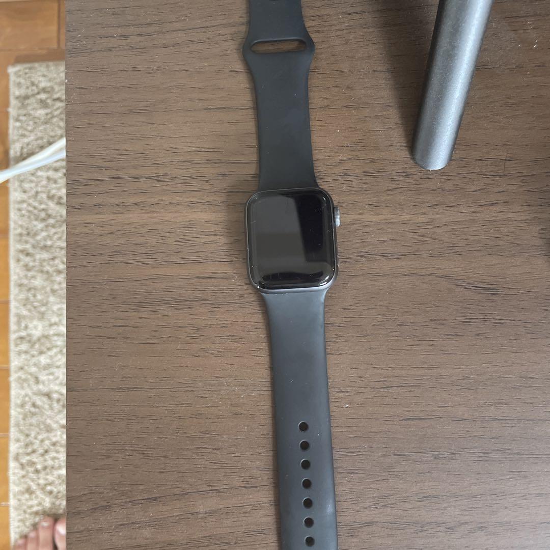 Apple Watch本体 ブラック シリコンバンド