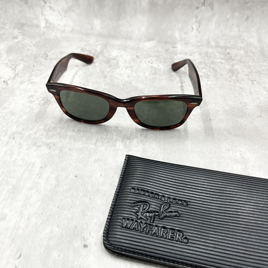 レイバン ウェイファーラー B&L 5022 ケース付 ヴィンテージ