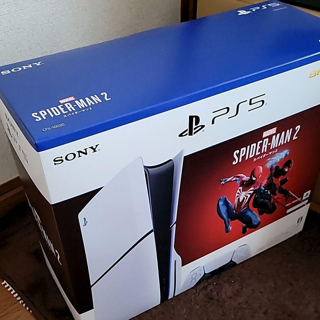 【新品未開封】新型PS5 ディスク版　スパイダーマン　セットSONY