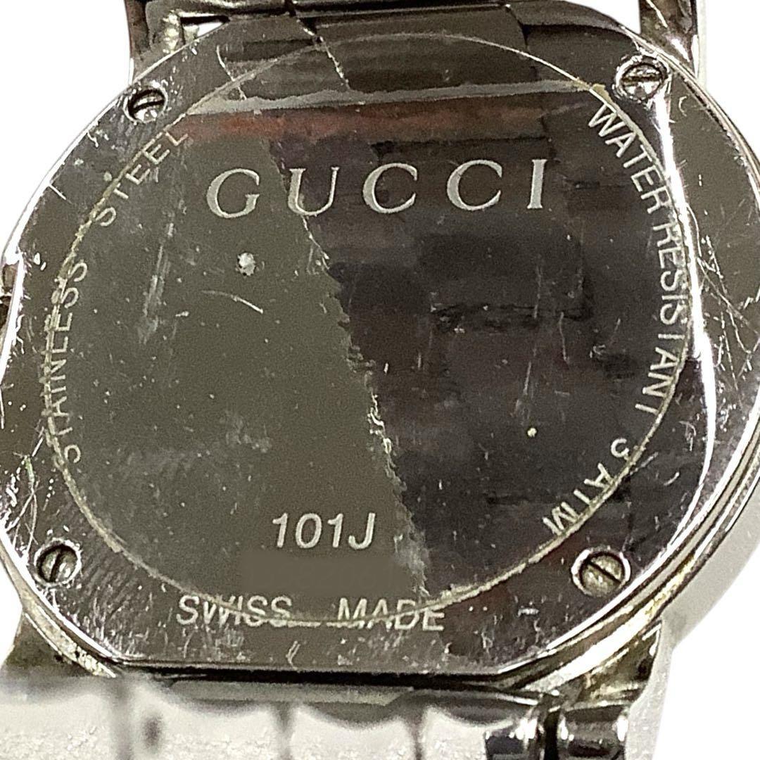 GUCCI グッチ 101J Gラウンド クオーツ メンズ腕時計 mj-1838