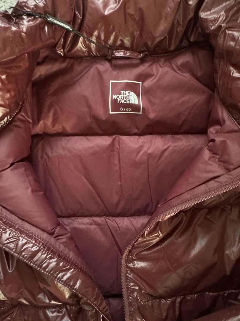 韓国買付新品タグ付THE NORTH FACE バーガンディ ダウンジャケット