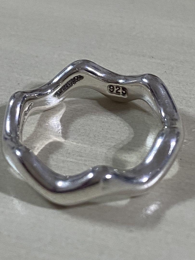 正規店仕入れの ティファニー Paloma Picasso ウェーブ ジグザグリング 9号925 アクセサリー