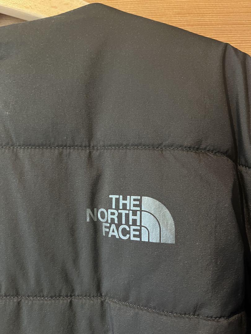 キッズ150 THE NORTH FACE ノーカラー ジャケット 黒