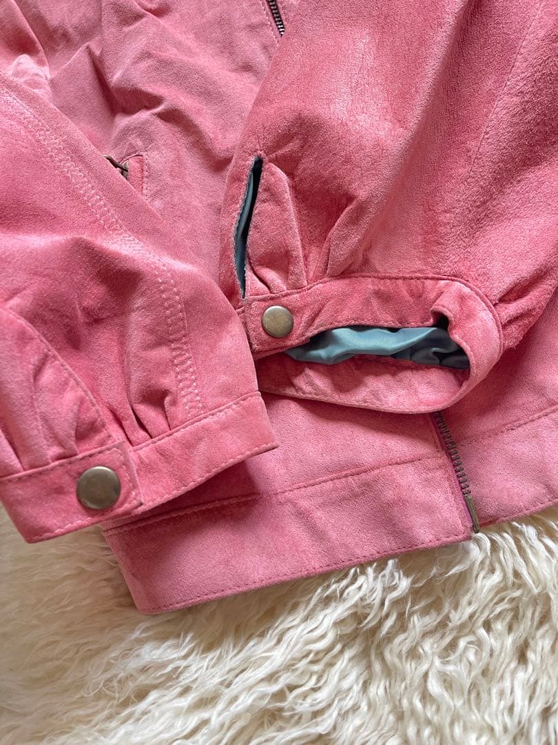 本革 スエード ノーカラー ジルスチュアート エポカ Rene ピンクハウス