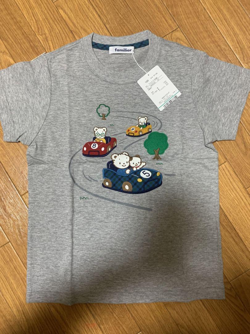 ファミリア Tシャツ 120 新品タグ付き
