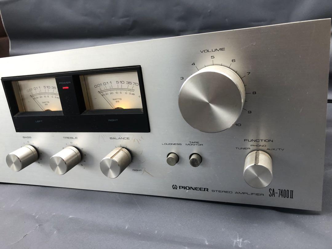 プリメインアンプ SA-7400Ⅱ 動作品(D56)