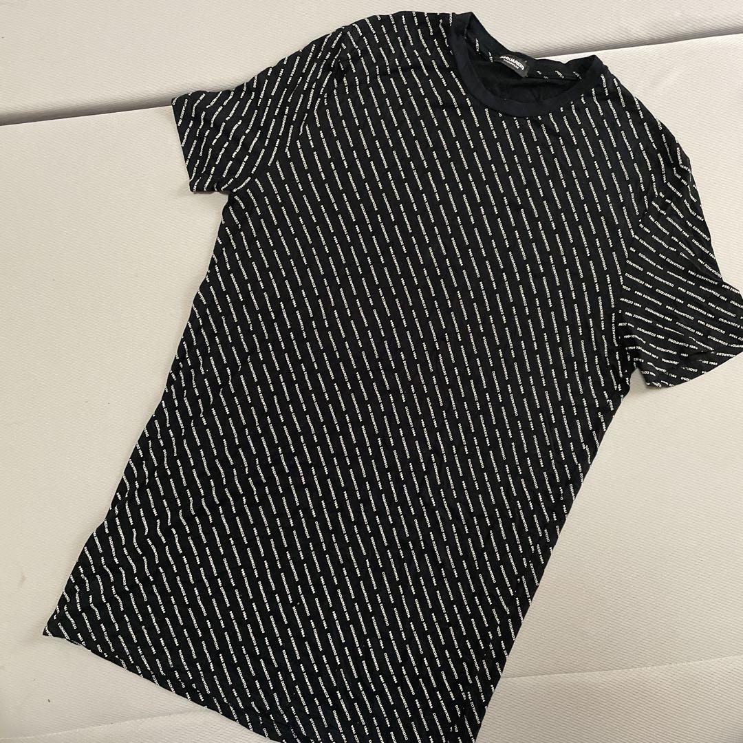 DSQUARED2 ブラック Tシャツ ロゴ - メルカリ