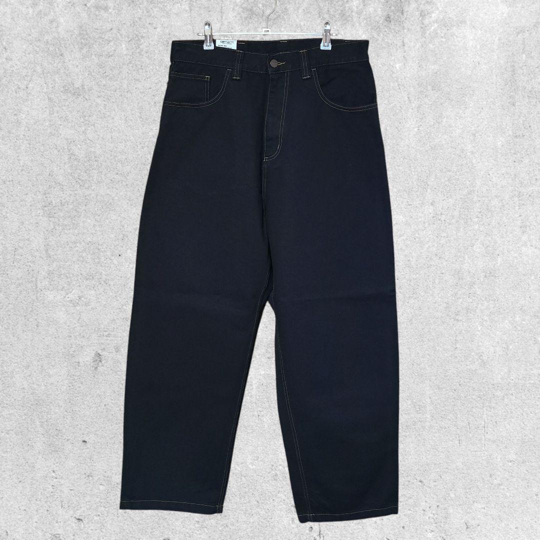 パンツ Carhartt WIP BRANDON PANT Black rinsed S