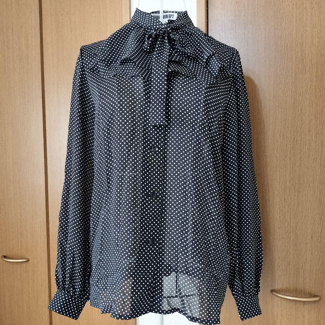 【新品・未使用HANAEMORI ダイヤ柄フリルシャツ 】 楽天市場】ハナエモリ（シャツ・ブラウス｜トップス