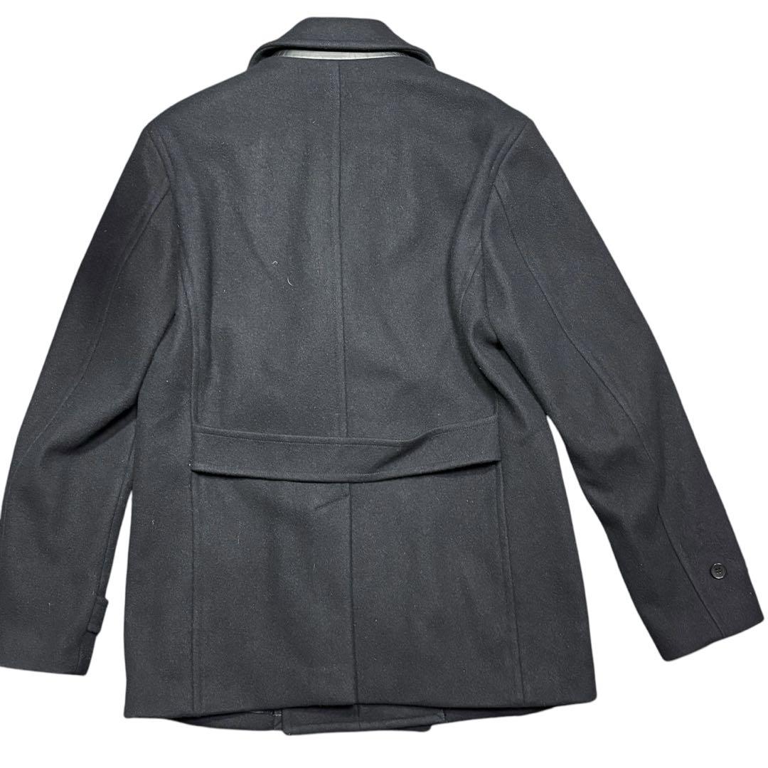 theory アンゴラ混　ピーコート　ネイビー　42 XL相当