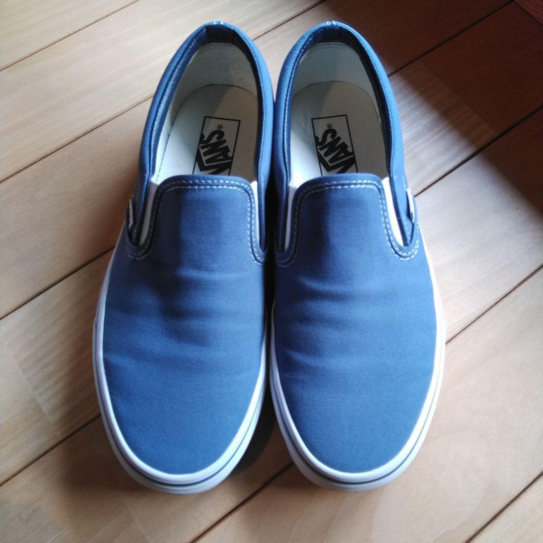 VANS ネイビー スリッポン