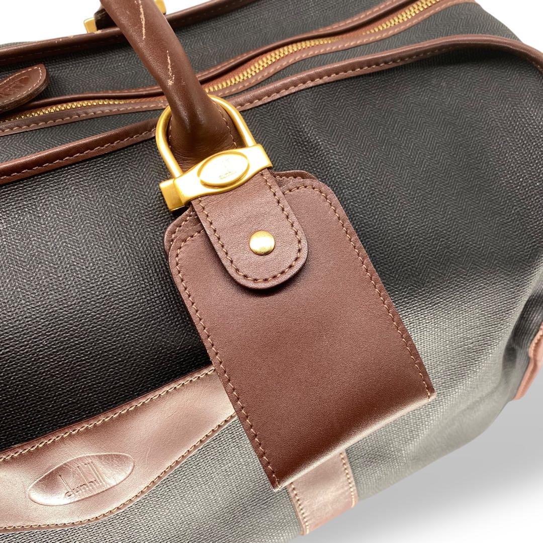 dunhill ダンヒル ボストンバッグ 旅行バッグ 大容量 旅行 出張