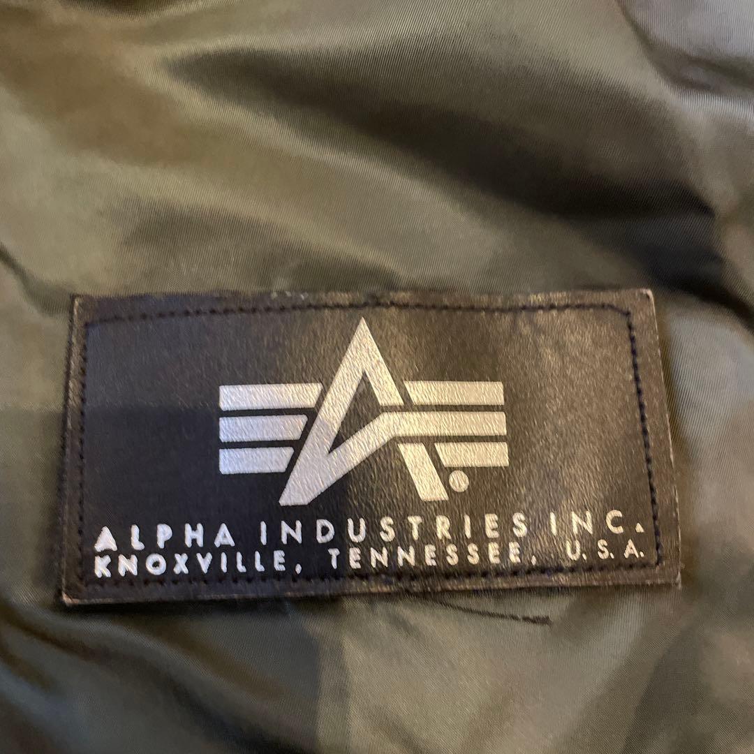 Alpha Industries MA-1 フライトジャケット オリーブグリーン Alpha Industries MA オリーブグリーン