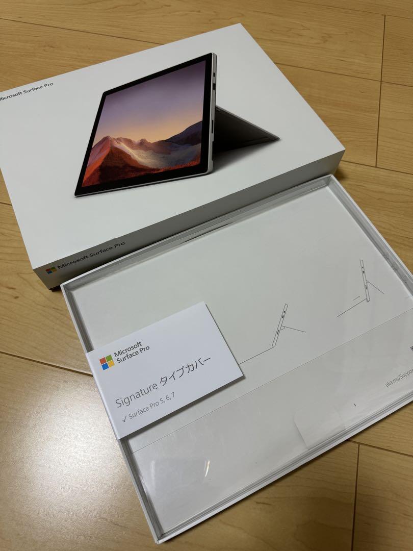 Microsoft SurfacePro7本体+タイプカバー+マウスのまとめ売り Microsoft SurfacePro7本体+タイプカバー+マウスのまとめ売り
