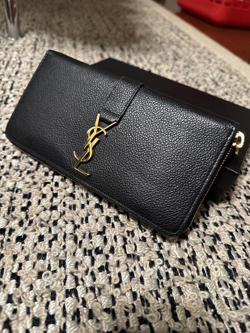 SAINT LAURENT モノグラム ジップアラウンドウォレット