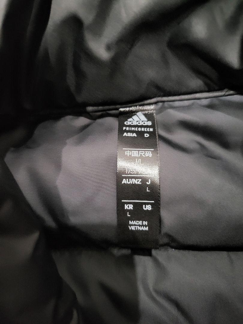 【ほぼ新品】adidas ブラック ダウンジャケット
