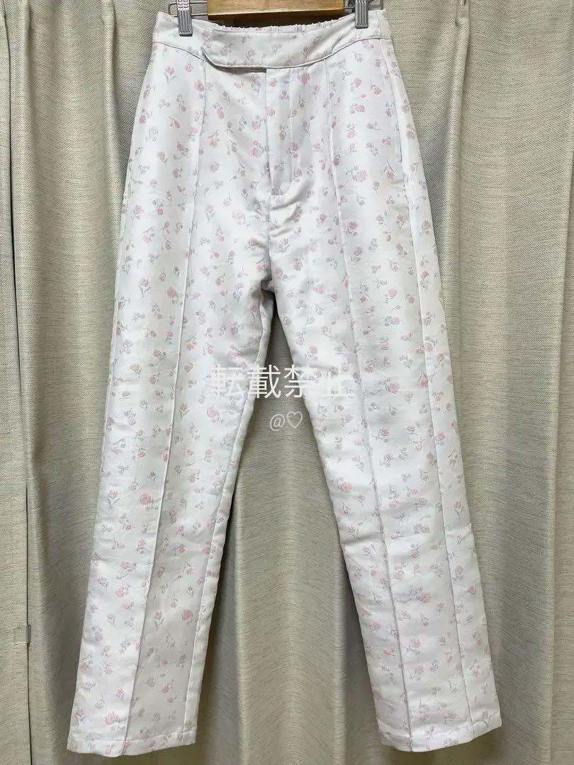 Bibiy TINA FLOWER PANTS パンツ