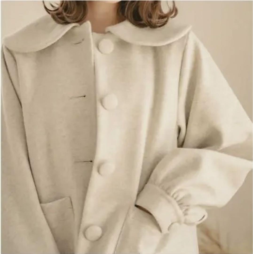 amr. バルーンスリーブくるみジャケット light beige AMR. バルーンスリーブくるみジャケット