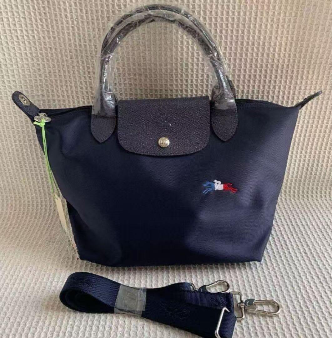 ロンシャン ルプリアージュコレクショントップハンドルバッグ ロゴ三色 ロンシャン ルプリアージュコレクショントップハンドルバッグ ロゴ三色