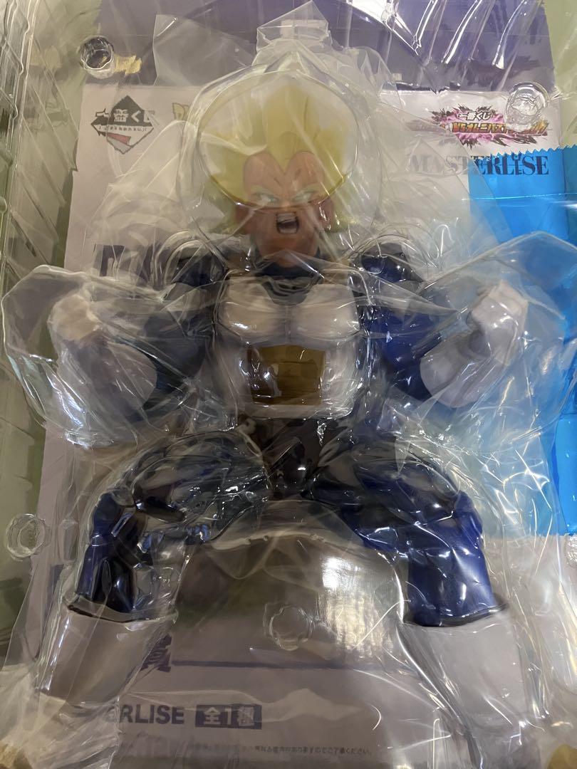 ドラゴンボールZ MASTERLISE ベジータ D賞+クリアポスター2種おまけ