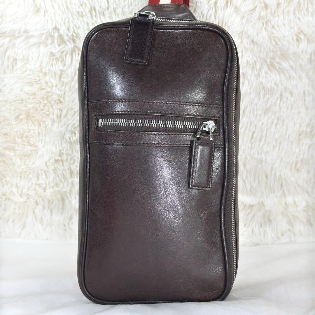 極美品】BALLY クロスボディバッグ トレインスポッティング