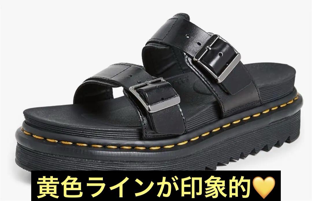 ✨極美品✨ドクターマーチン/サンダル/メンズ/27センチ/ブラック✨