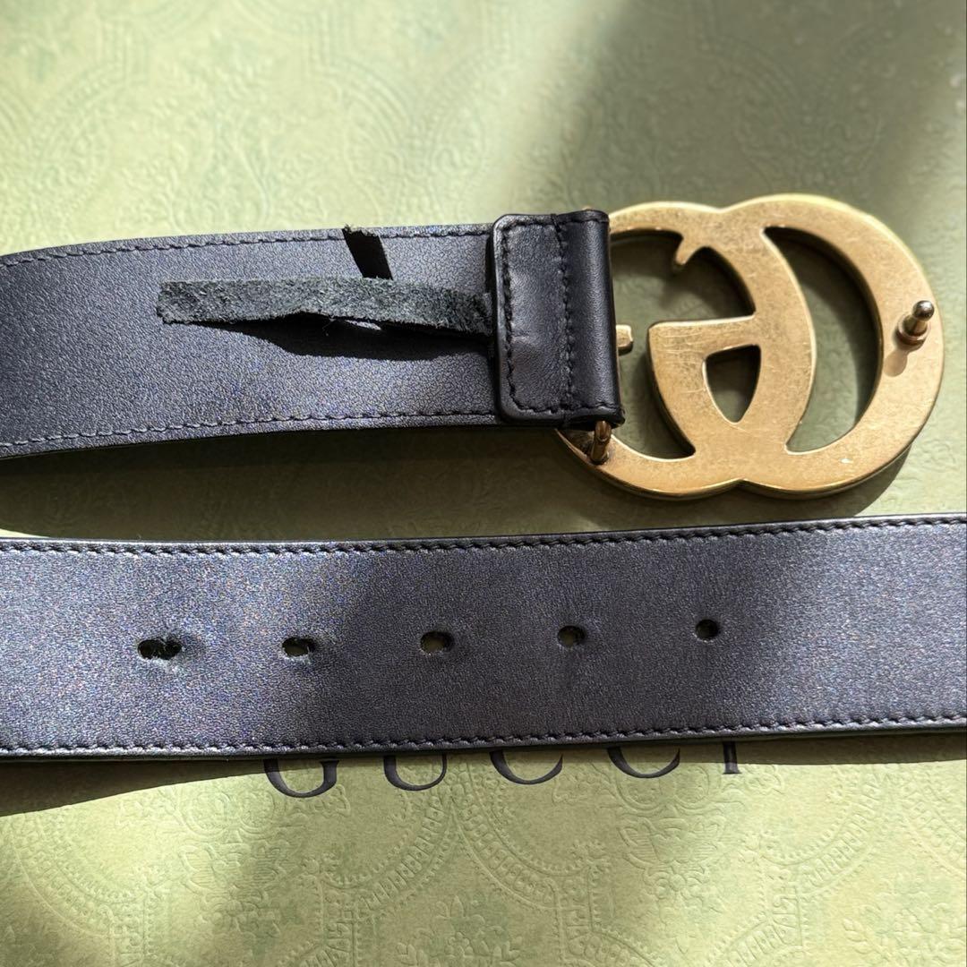 GUCCI グッチ ダブルG ワイドベルト
