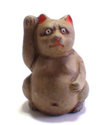 浅草鎮護堂 お狸様 たぬき 今戸焼 土人形 授与品 お守り 護符