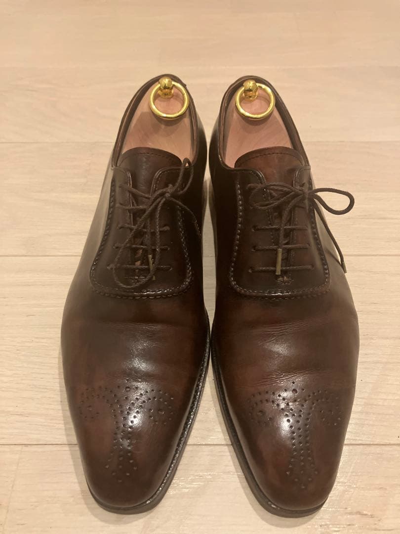 美品 三陽山長 ホールカット US9 27cm 美品 三陽山長 ホールカット US9 27cm