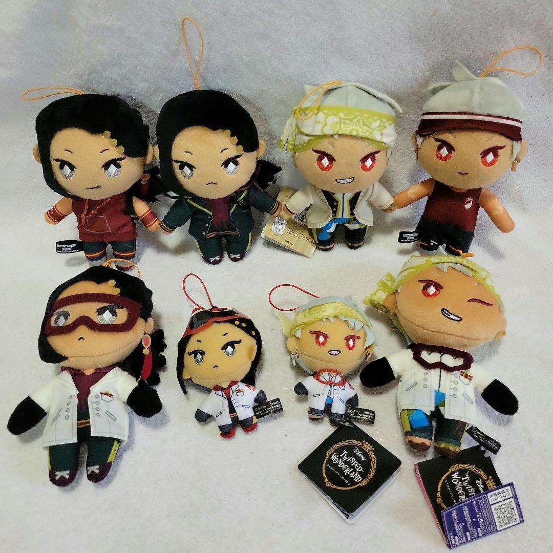 【激安通販 オンラインショップ】日用品 Disney【ツイステ】☆スカラビア寮 ✤カリム ✤ジャミル ぬいぐるみ