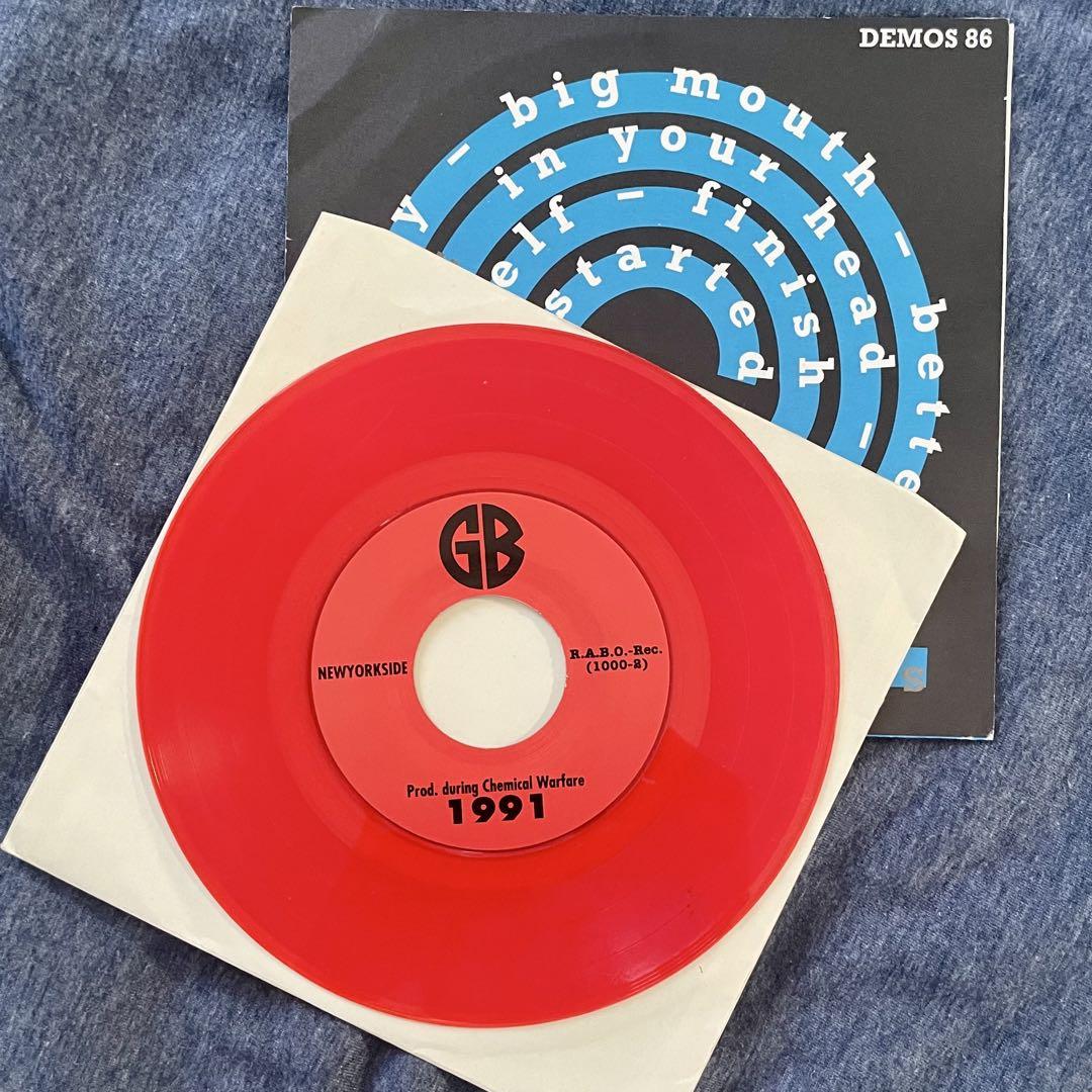 GORILLA BISCUITS 7インチレコード 限定demo