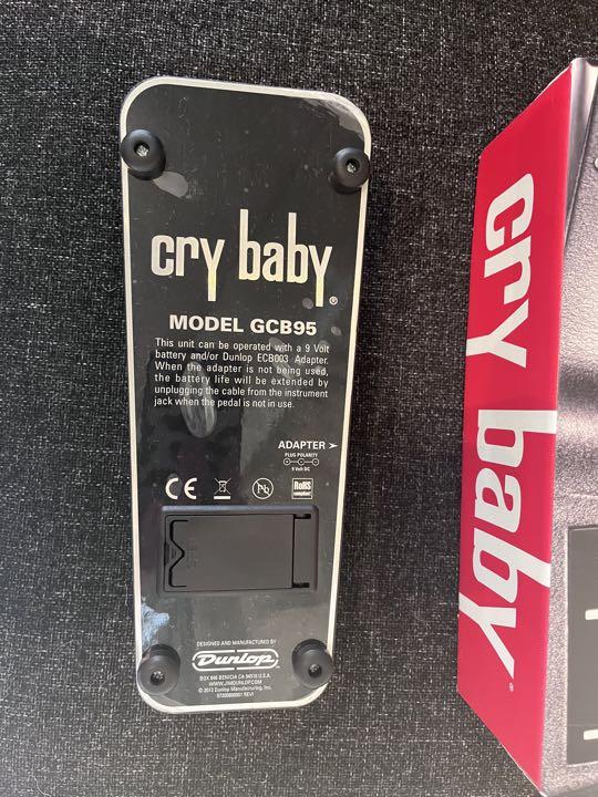 Dunlop CRYBABY エフェクター GCB-95ワウペダル 箱付き