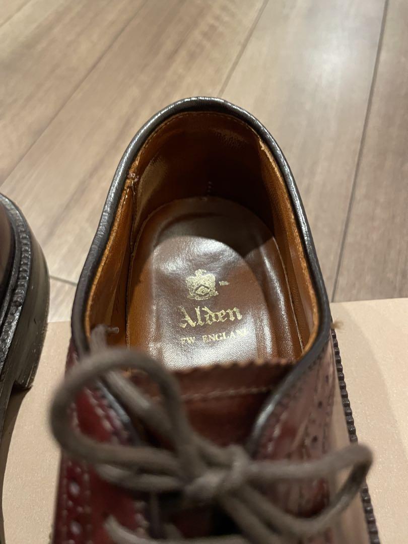 Alden 975コードバンウィングチップ