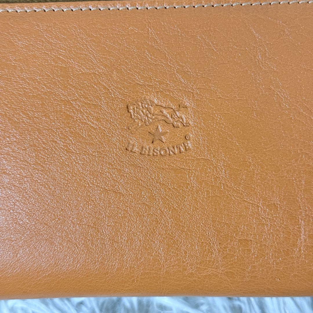 新品✨イルビゾンテ IL BISONTE 長財布 SZW046 キャラメル