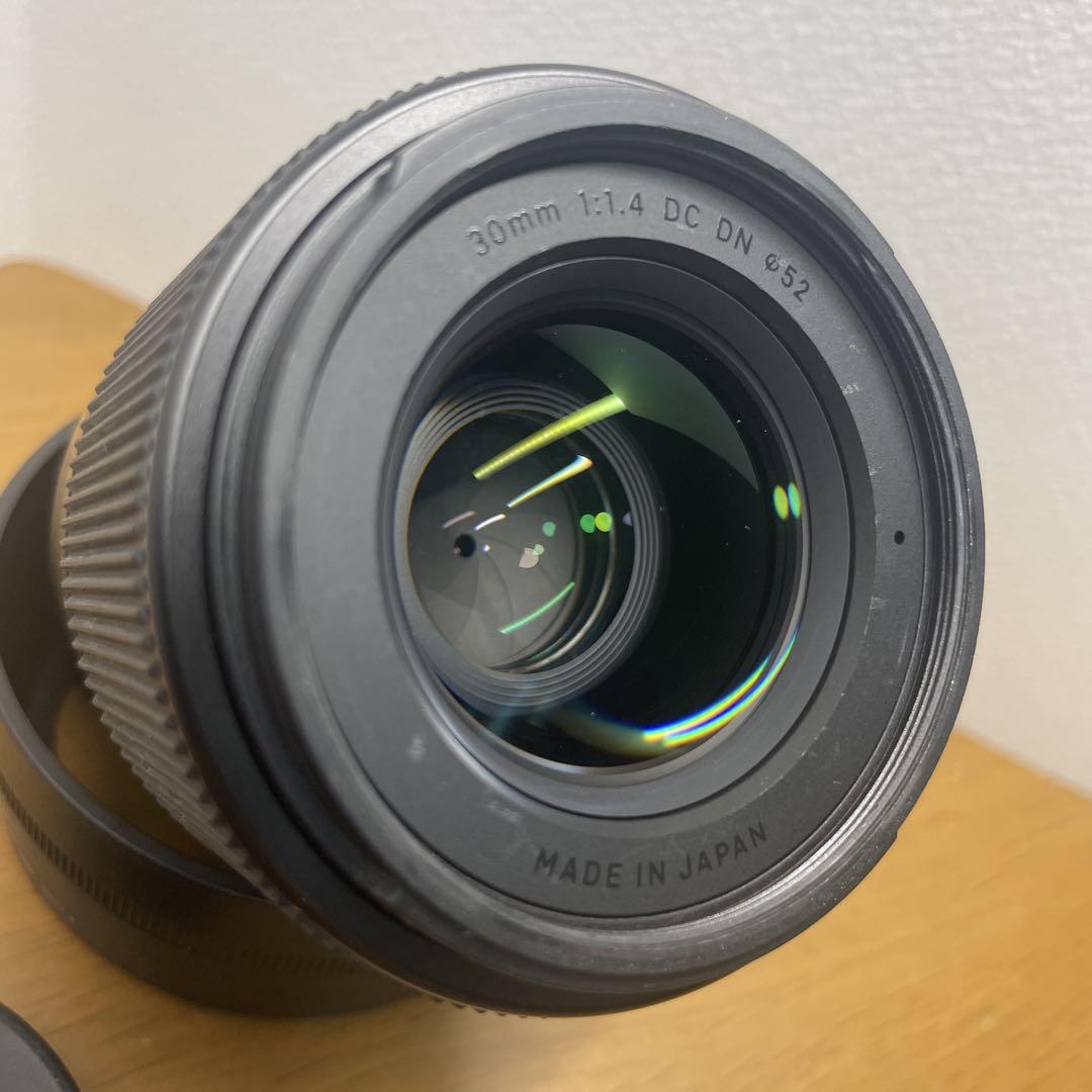 【ソニーEマウント】SIGMA 30mm F1.4 DC DN Φ52