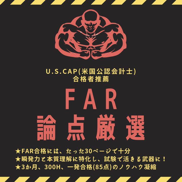 【2024新試験対応】USCPA⭐︎シンFAR論点厳選17ページ【米国公認会計士】 2024新試験対応】USCPA⭐︎シンFAR論点厳選17ページ【米国公認
