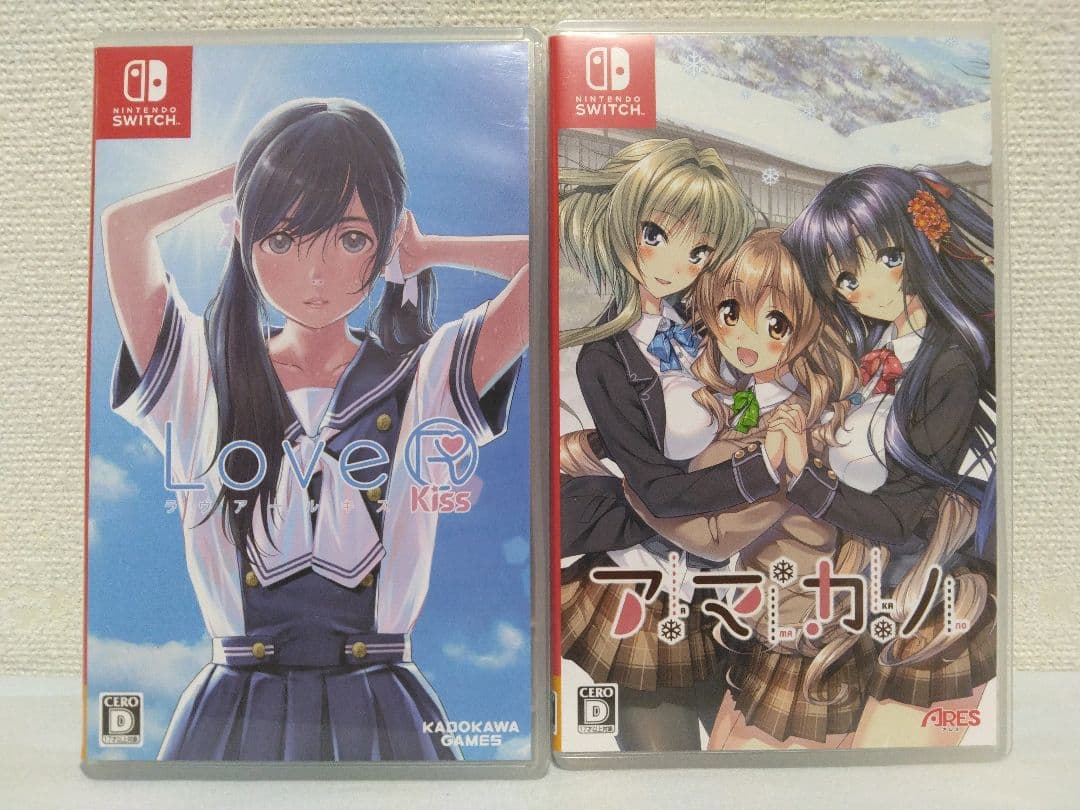 「Switch LOVER KISS ラヴアールキス」 「アマカノ」2本セット