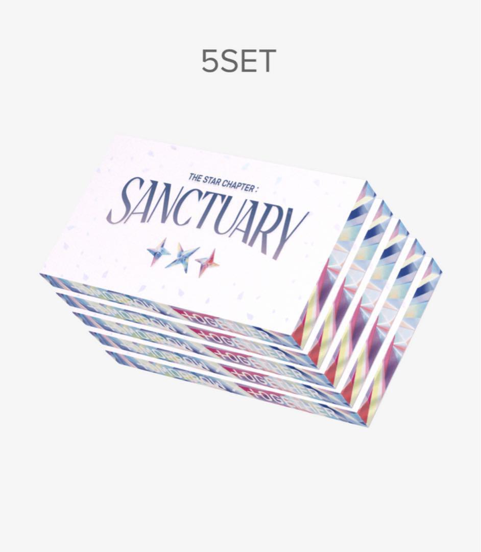 TXT SANCTUARY ANGEL 新品未開封アルバム 5形態セット✖️10