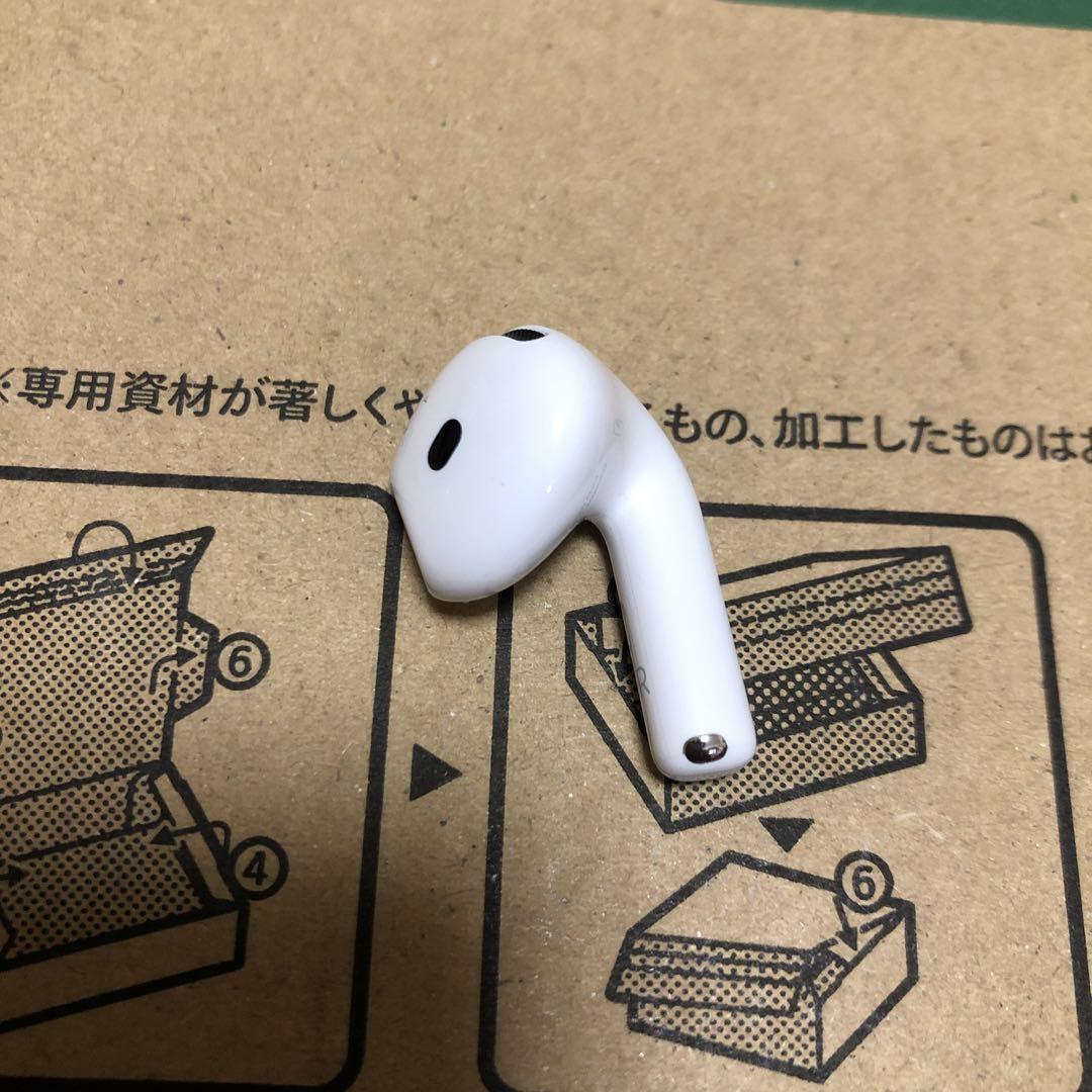 Apple AirPods AirPods第4世代　右耳のみ　R片耳　国内純正品 Apple AirPods AirPods第4世代 右耳のみ R片耳 国内純正品
