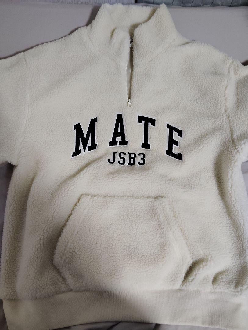 新品未使用MATE JSB3 フリースジャケット クリーム色