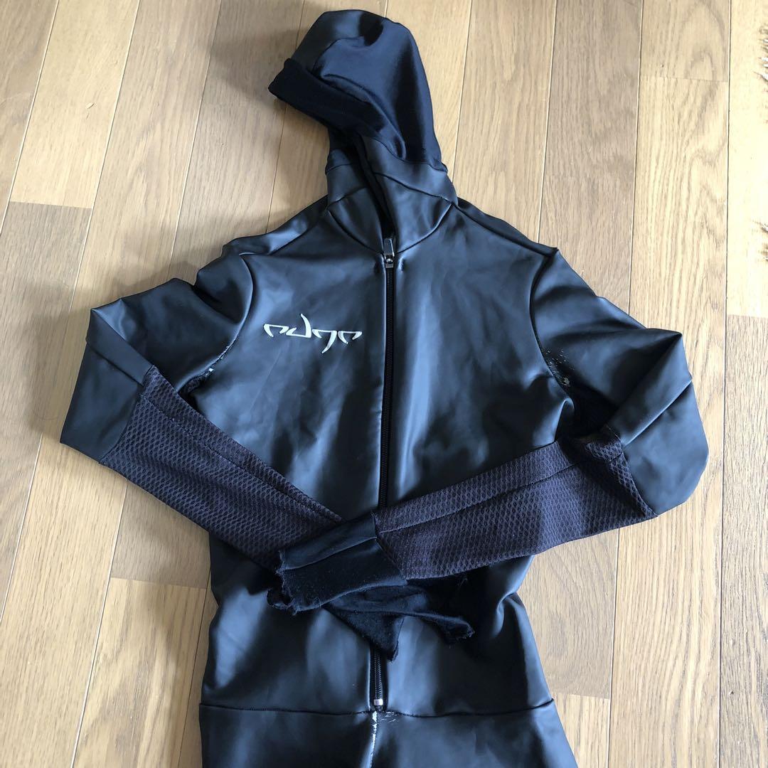 スピードスケートワンピース XXS 黒