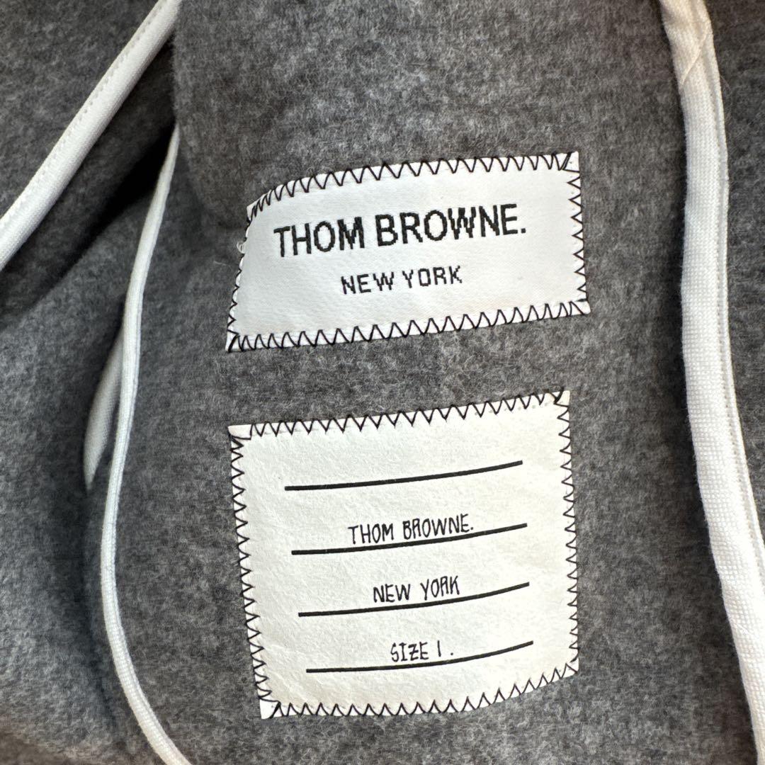 hirohi777THOM BROWNE グレー チェスターコート