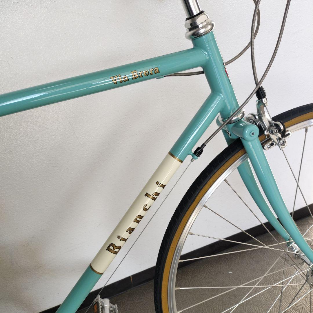 数回乗車】Bianchi classic 52サイズ レトロ 貴重 室内保管