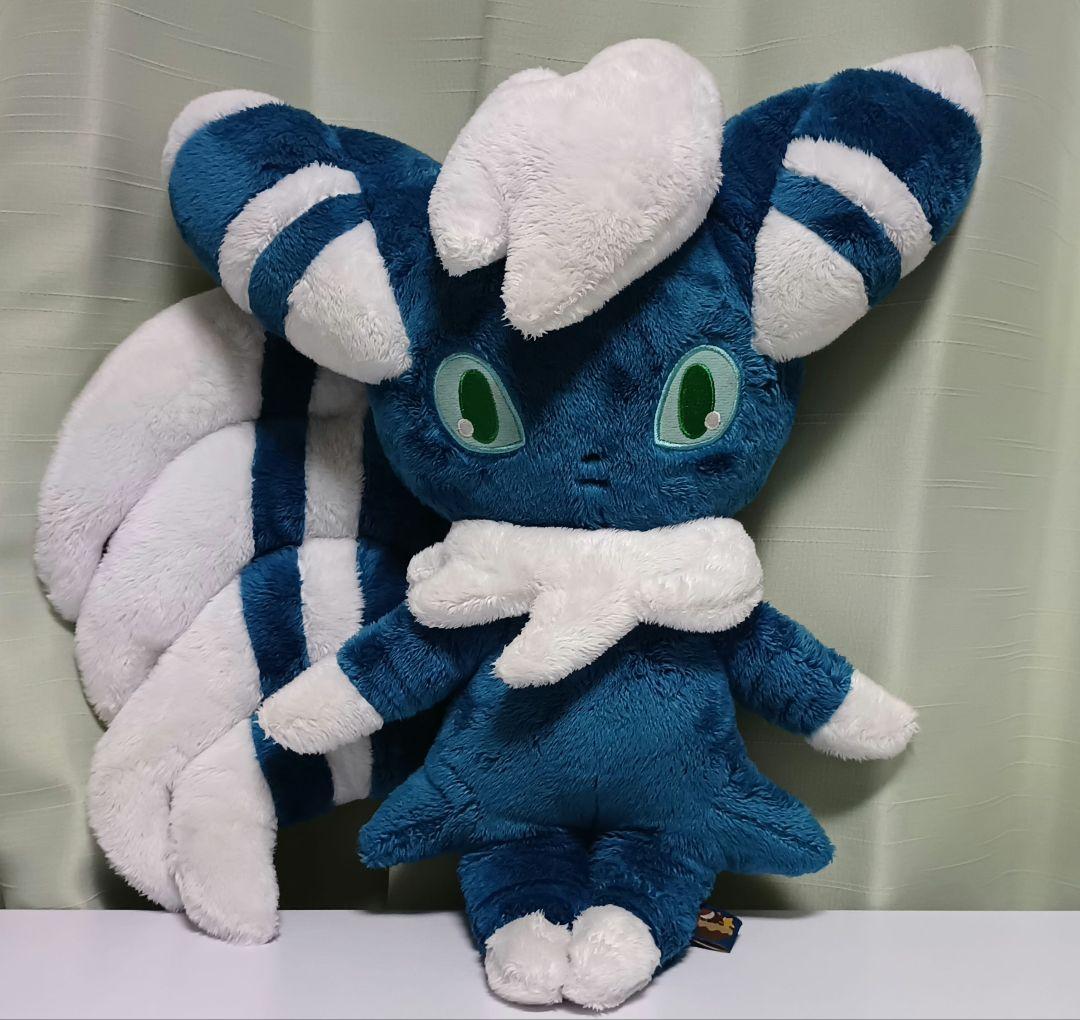 希少 美品 ニャオニクス BIG ぬいぐるみ ポケモンセンター限定