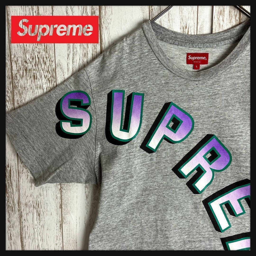【超絶人気モデル】Supreme アーチロゴ 奇抜 即完売 Tシャツ 入手困難