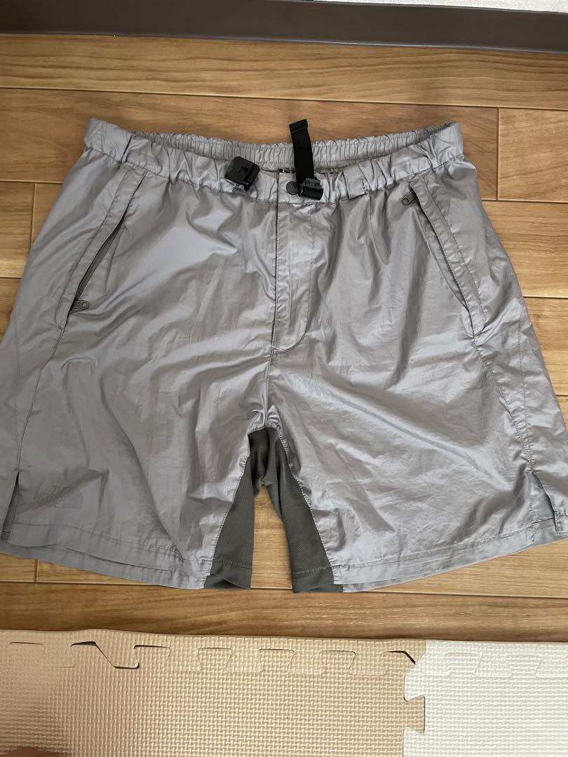 [新品] THE NORTH FACE × HYKE ショートパンツ グレー メンズ Trail Short NB254HK | TNFH THE NORTH