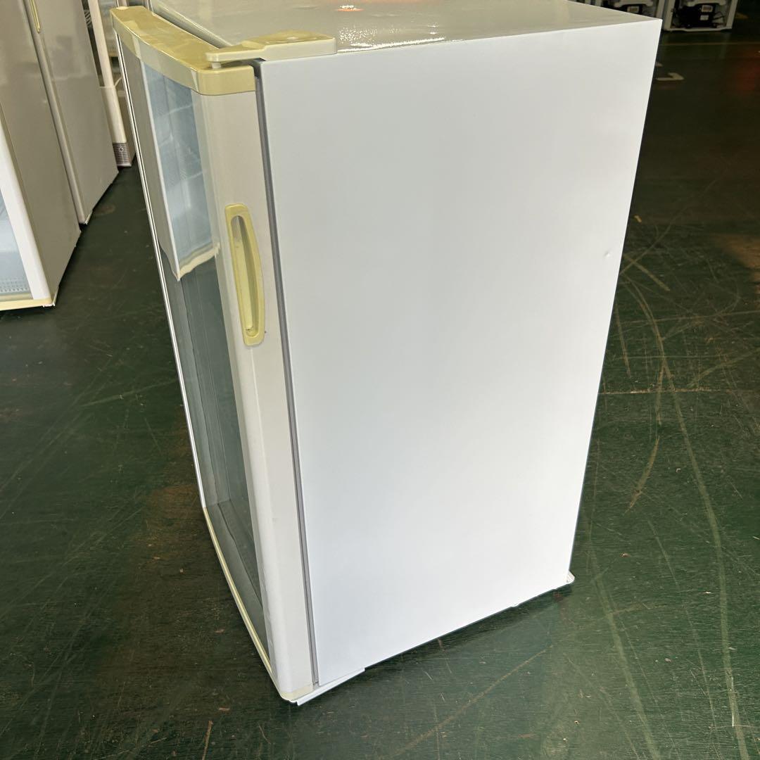 133業務用 冷蔵ショーケース オフィスコンビニ XW-105 左右開き