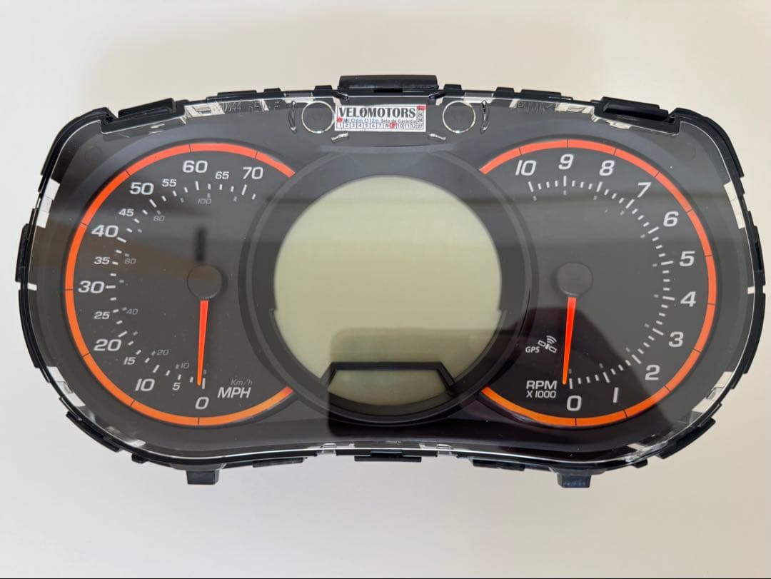 Sea-Doo GTR 230 2018年式 純正メーターパネル目立った傷や汚れなし